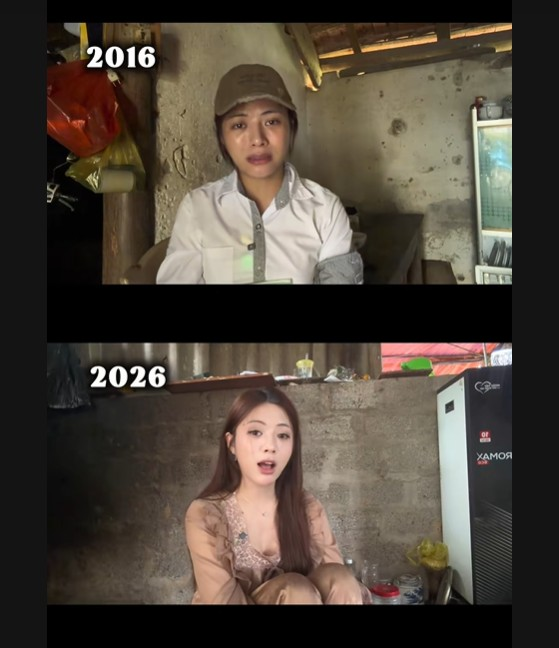 Nhiều người dùng tỏ ra xúc động, thậm chí bật khóc ngay trên clip khi kể lại hành trình vươn lên của bản thân. Ảnh cắt từ clip